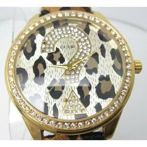 Women's Guess Water Resistant Analog 47mm Crystals Dial Watch (D442)